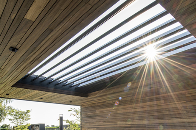 Pergolas haut de gamme Renson Aero en Essonne - La Fermeture Parisienne img