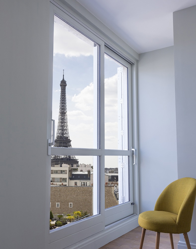 Baie coulissante en bois Atulam aux Ulis (91) - La Fermeture Parisienne project-slider-image