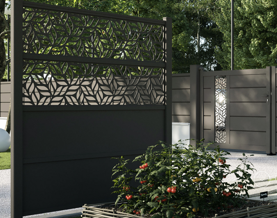 Clôtures et claustras aluminium dans l'Essonne - La Fermeture Parisienne project-slider-image