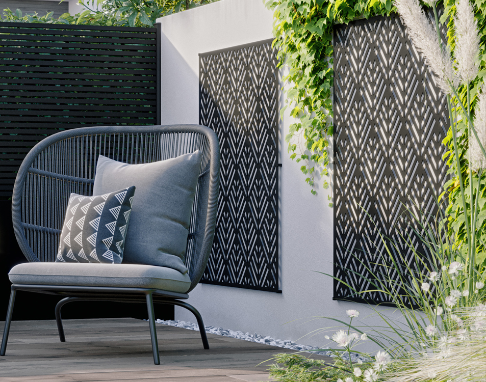 Clôtures et claustras aluminium au Plessis-Pâté (91) - La Fermeture Parisienne project-slider-image