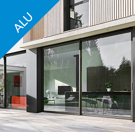 Installation de baies coulissantes aluminium KLINE dans l'Essonne (91) img