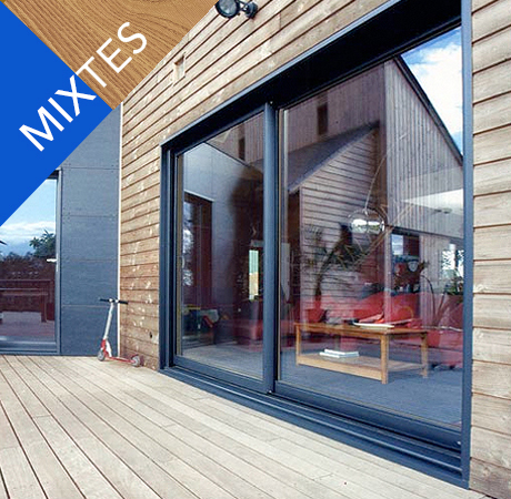Installation de baies coulissantes mixtes MEO dans l'Essonne (91) img