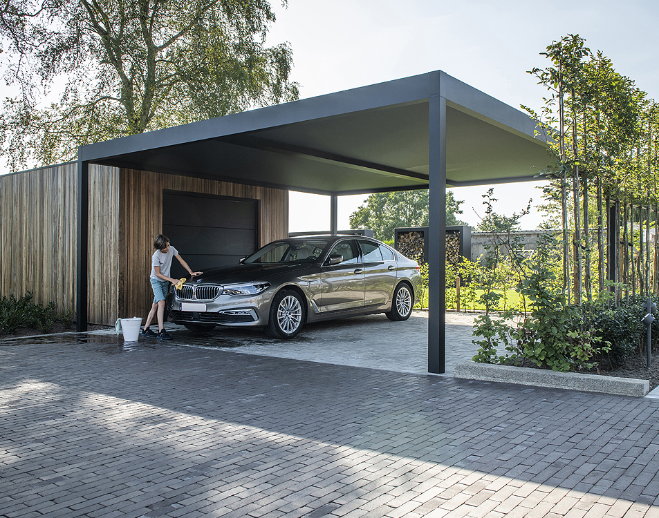 Pergolas toile à Chalo-Saint-Mars (91) - La Fermeture Parisienne project-slider-image