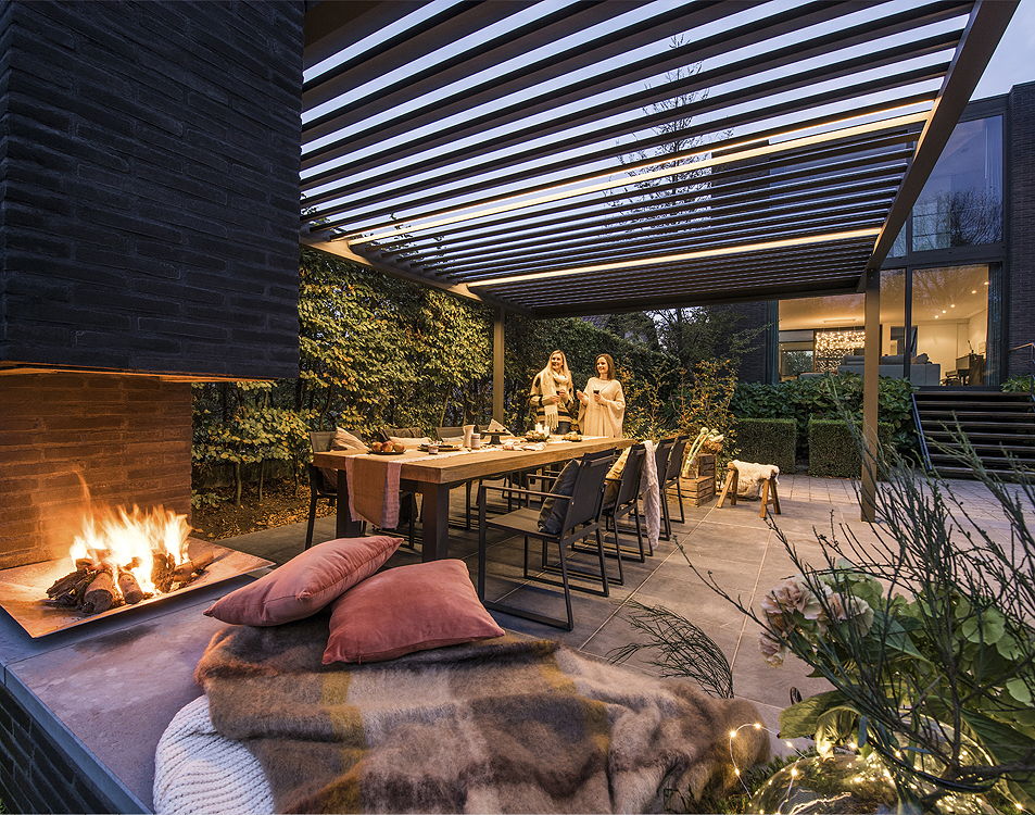 Pergolas bioclimatiques Algarve à Juvisy-sur-Orge (91) - La Fermeture Parisienne project-slider-image