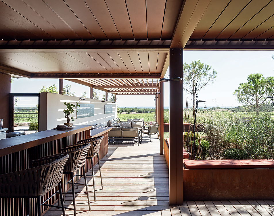 Pergolas bioclimatiques Algarve à Guibeville (91) - La Fermeture Parisienne project-slider-image