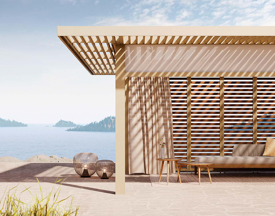 Pergolas haut de gamme dans l'Essonne (91) - La Fermeture Parisienne project-slider-image