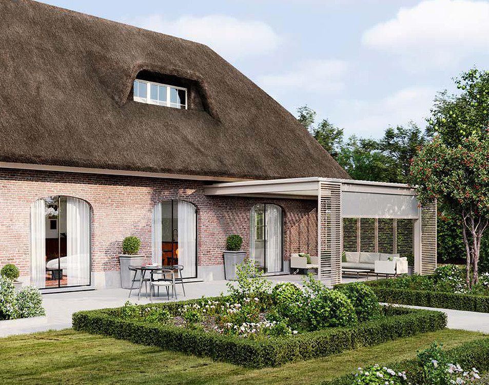 Pergolas haut de gamme à Morsang-sur-Seine (91) - La Fermeture Parisienne project-slider-image