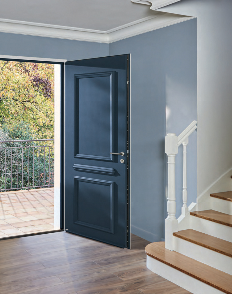 Porte d'entrée en acier BEL'M à Viry-Châtillon (91) - La Fermeture Parisienne project-slider-image