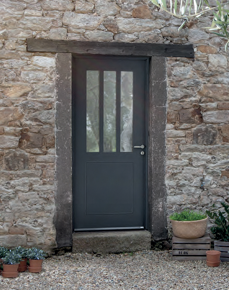 Porte d'entrée acier BEL'M à Draveil (91) - La Fermeture Parisienne project-slider-image