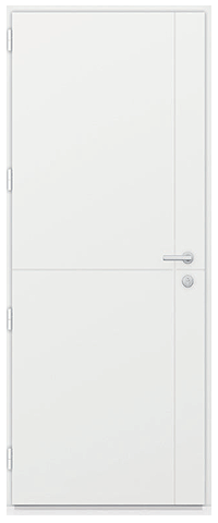 Porte d'entrée aluminium KLINE INTUITION à Villebon-sur-Yvette : La Fermeture Parisienne