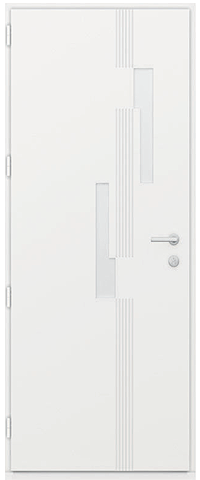 Porte d'entrée aluminium KLINE JAZZY à Villebon-sur-Yvette : La Fermeture Parisienne