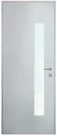 Porte d'entrée aluminium KLINE Mahjong à Villebon-sur-Yvette : La Fermeture Parisienne