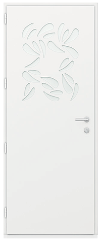 Porte d'entrée aluminium KLINE PLUME à Villebon-sur-Yvette : La Fermeture Parisienne