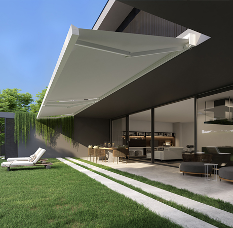 Stores de terrasse Qubica Plumb dans l'Essonne. img