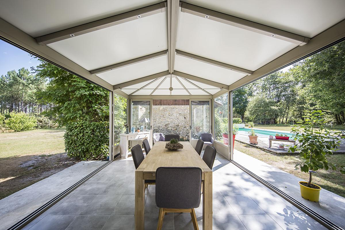 Vérandas aluminium à Bièvres (91) - La Fermeture Parisienne project-slider-image